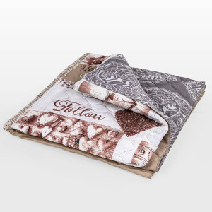 Микрофибърно покривало за легло - Твоето сърце